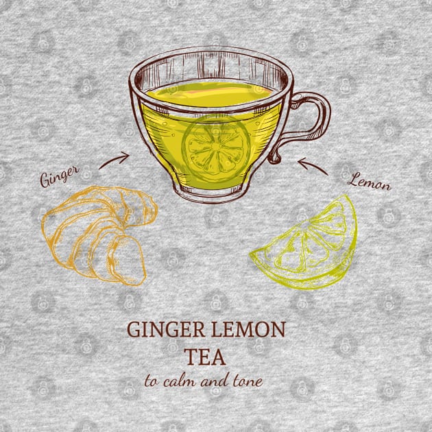 Ginger Lemon Tea by Mako Design 